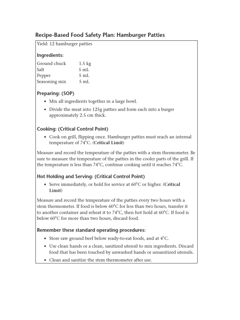 Recipe Based | PDF
