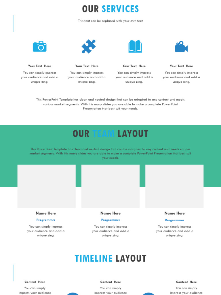 Versatile PowerPoint Template Design | PDF | Multimedia | Communication ...