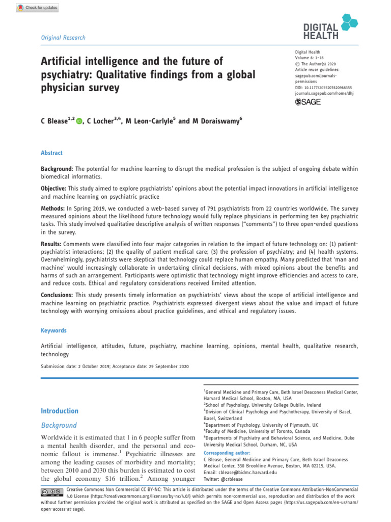 ARTIFICIAL INTELLIGENCE IN PSYCHIATRY PDF visual data 6
