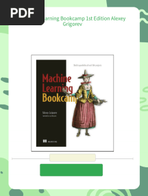 Machine Learning Bookcamp 1st Edition Alexey Grigorev - The ebook in PDF format is ready for download
