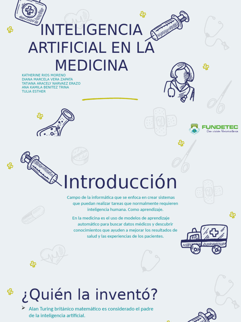 IA en Medicina: Beneficios y Aplicaciones | PDF | Inteligencia ...
