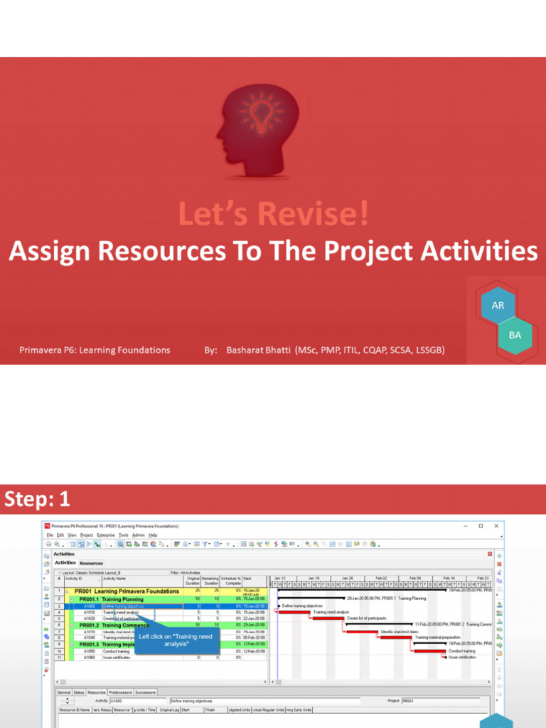 Section5-Revision-Assign Resources | PDF