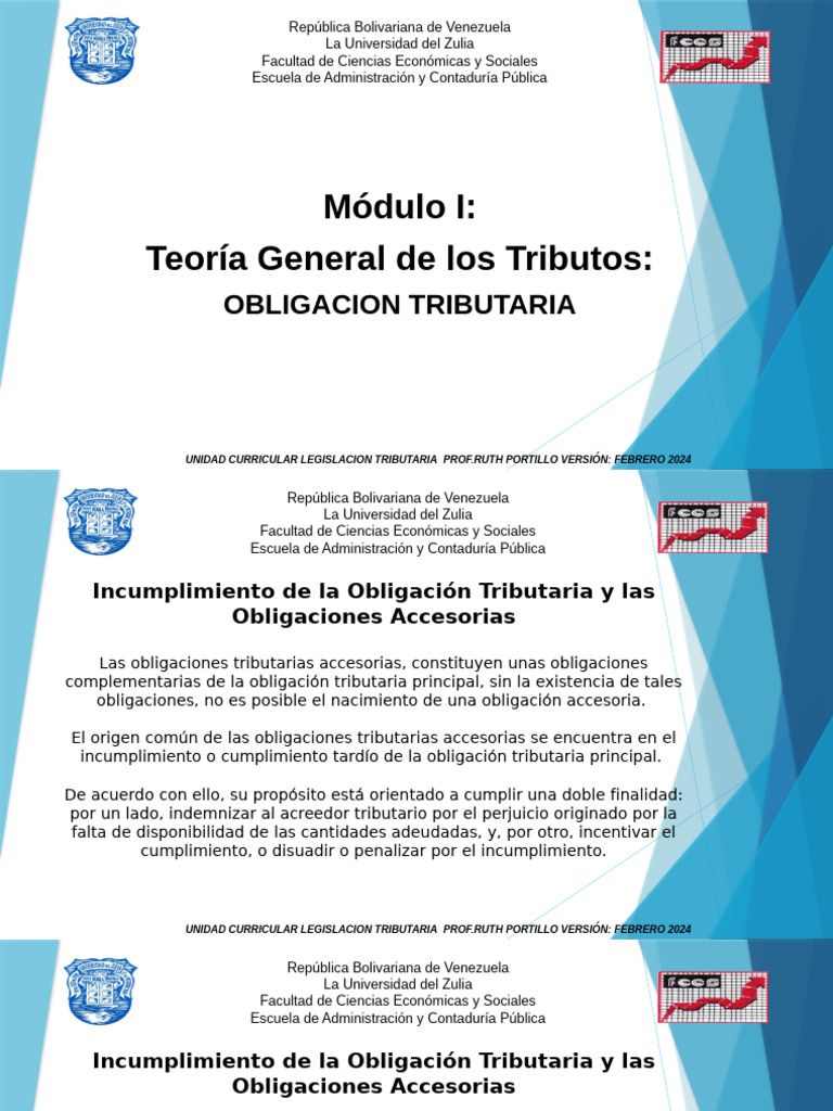 Obligaciones y Sanciones Tributarias en Venezuela | PDF | Multa (pena ...