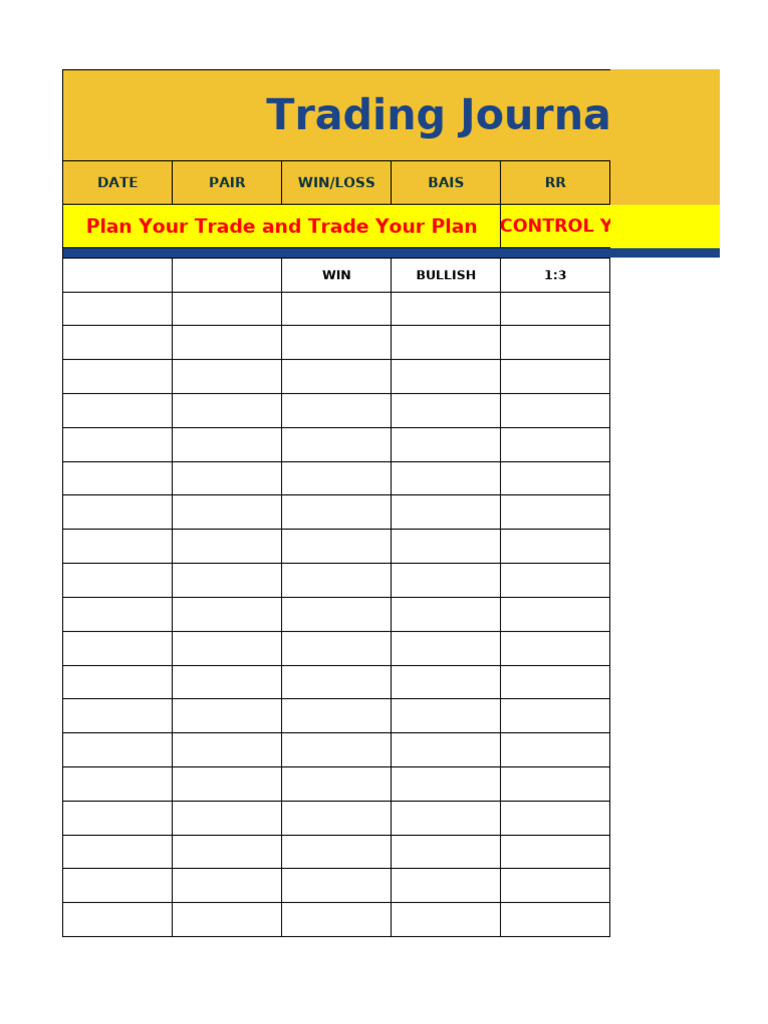 Trading Journal | PDF