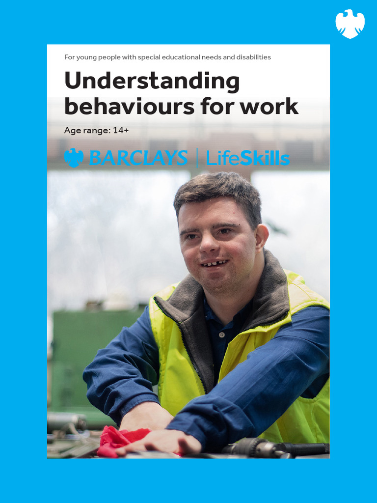 Workplace Behavior Lesson Plan for SEN | PDF | Nonverbal Communication ...