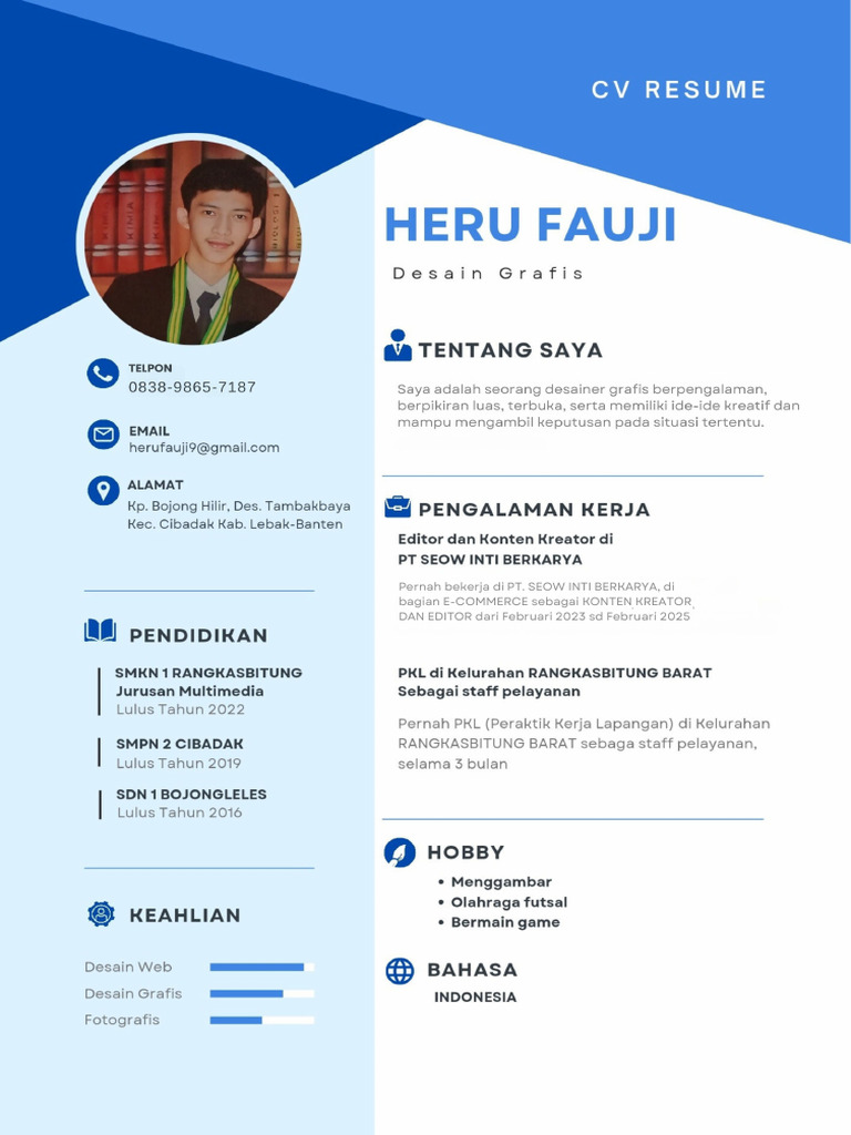 CV-HF-Terbaru | PDF