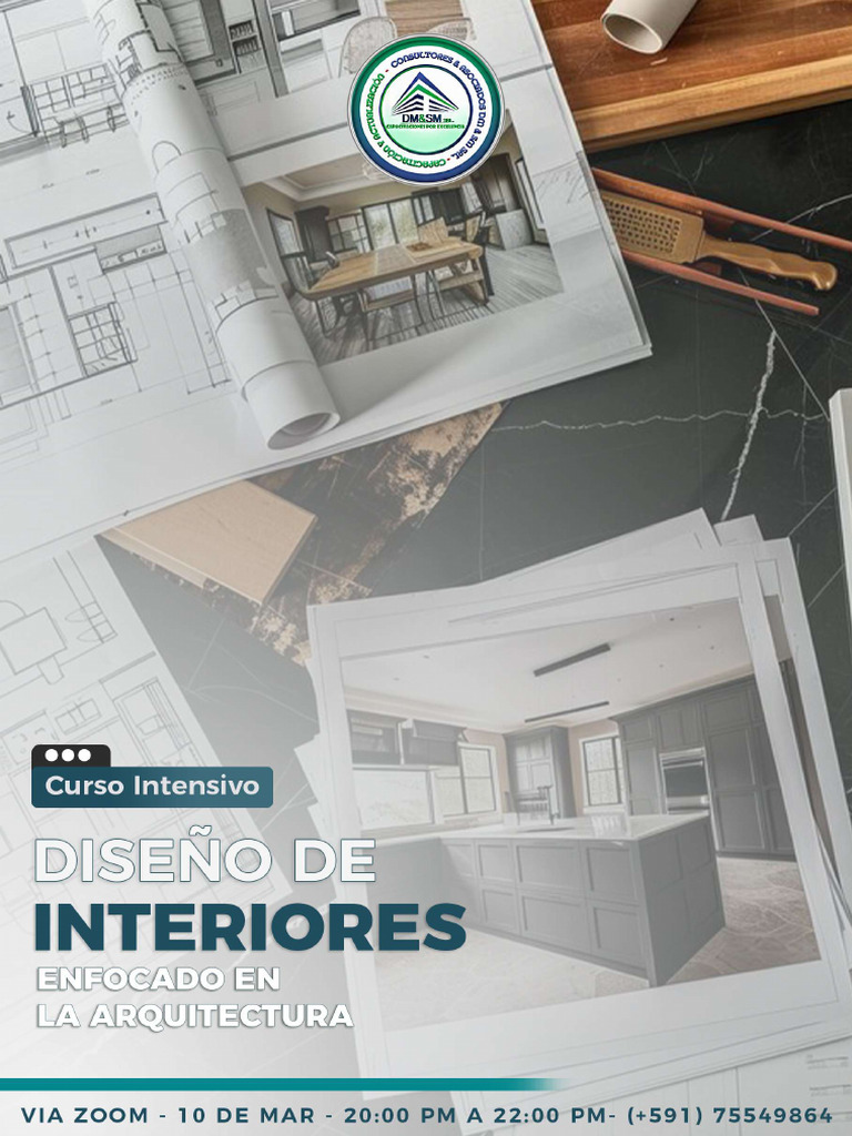 Diseño de Interiores - Brochure - DM & SM | PDF