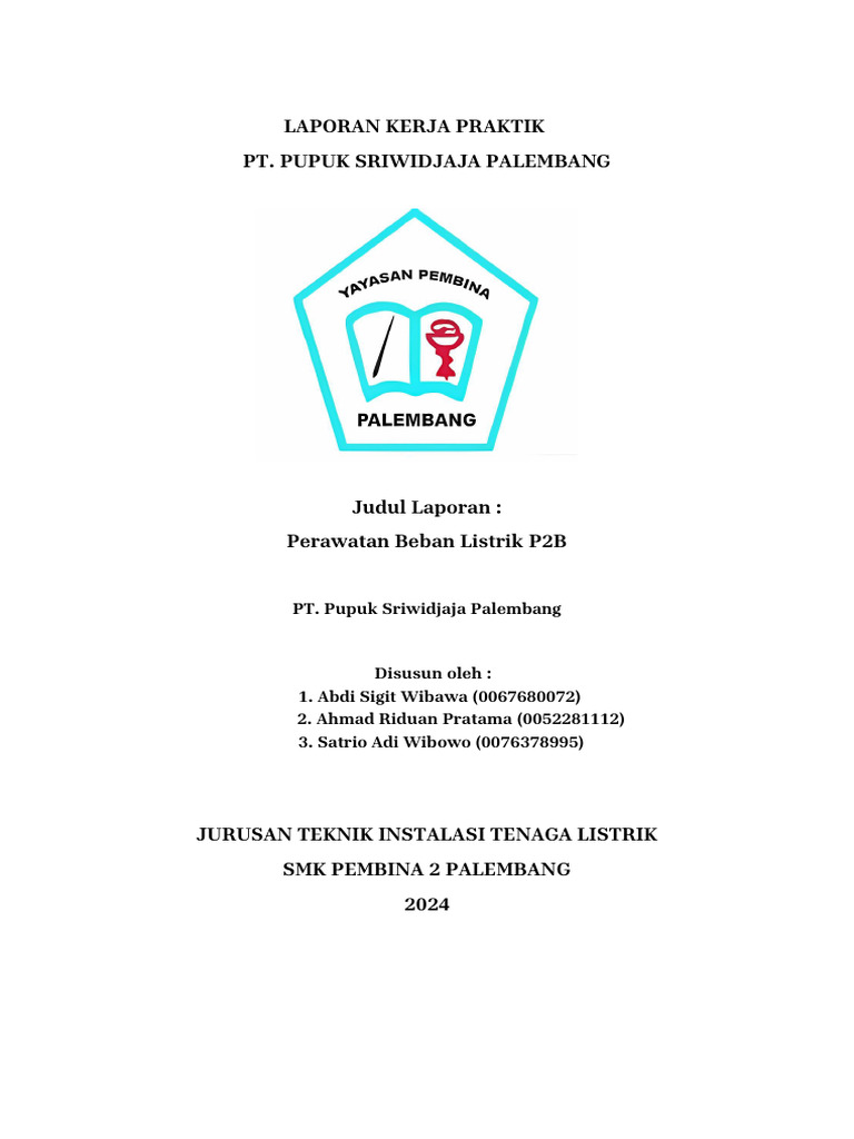 Perawatan Beban Listrik di P2B | PDF