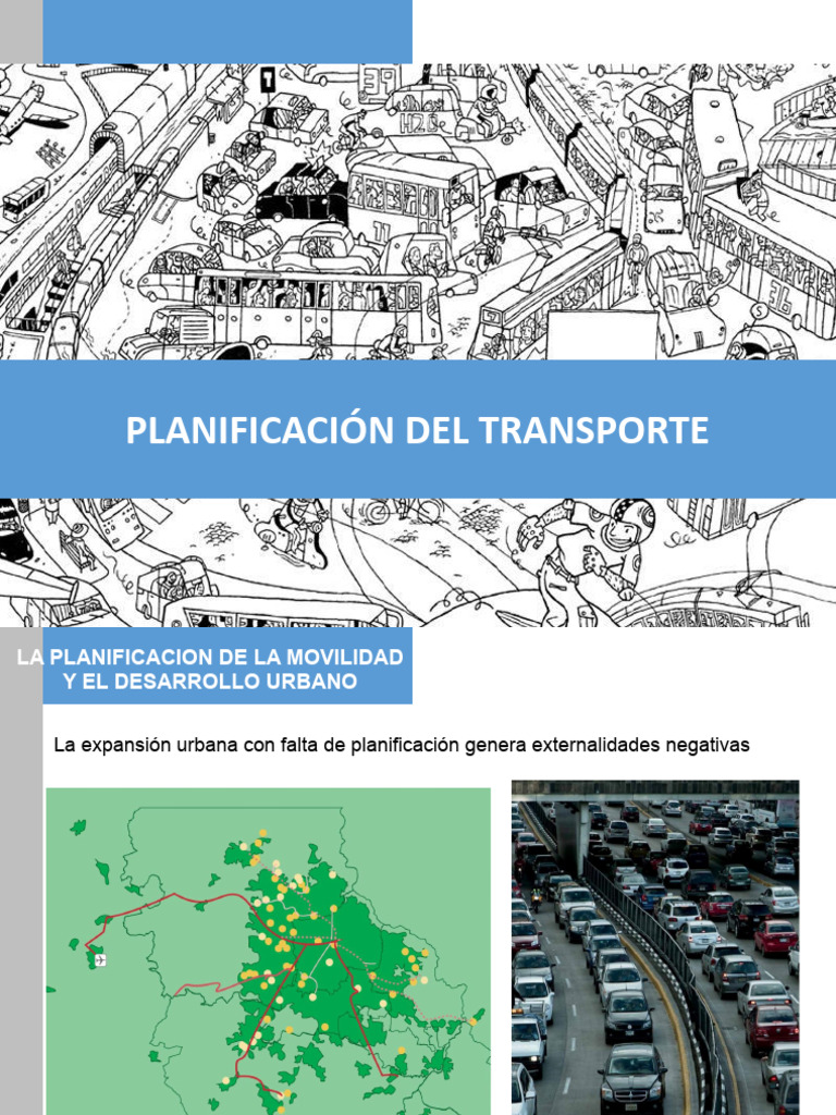 Planificación del Transporte Urbano | PDF | Planificación | Transporte