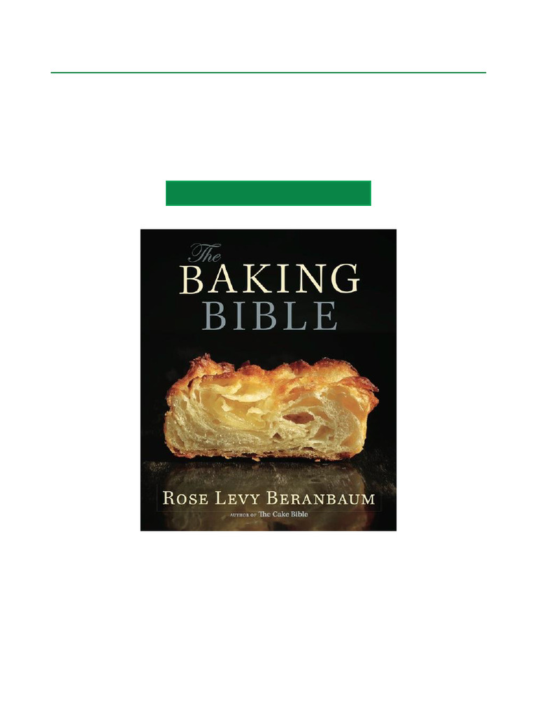 Download The Baking Bible Now PDF