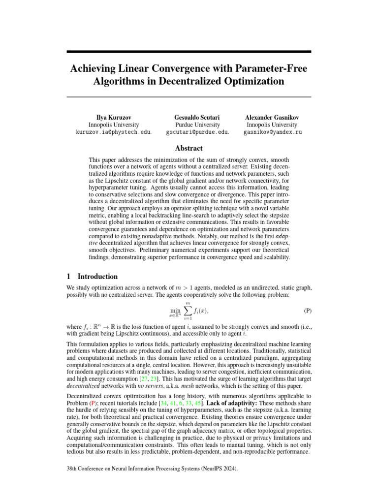 Achieving Linear Converg | PDF | Mathematical Optimization ...