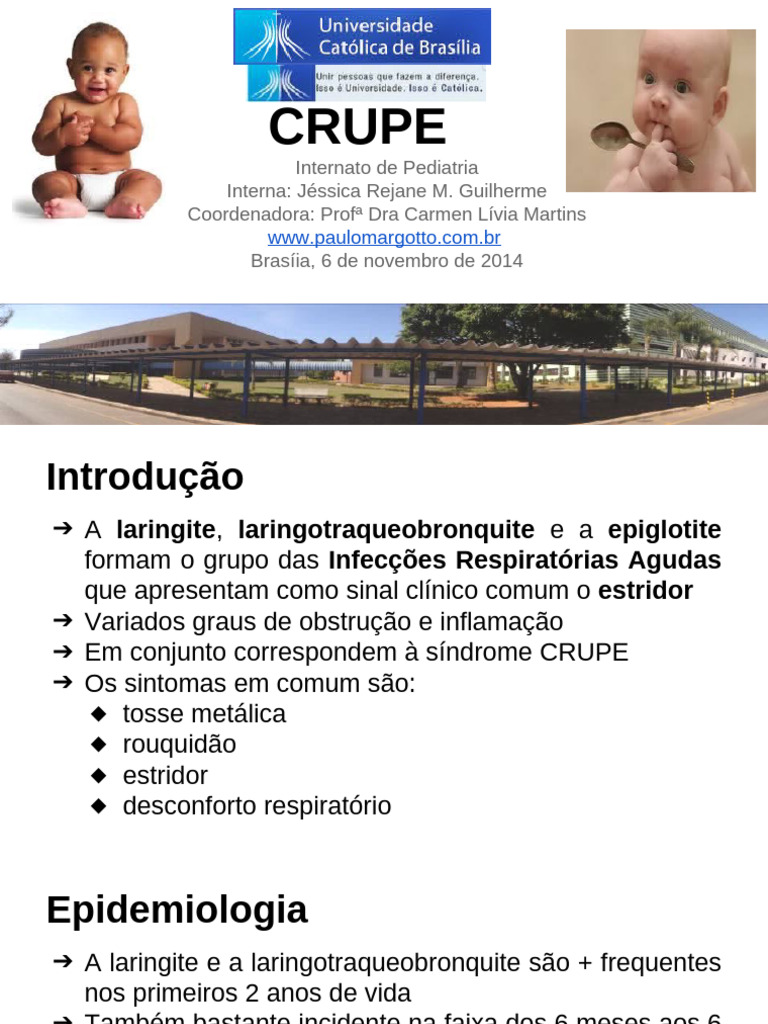 Crupe Ucb | PDF | Microbiologia | Imunologia