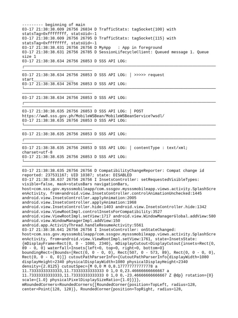 App Session Lifecycle Logging Data | PDF | Computing | Software