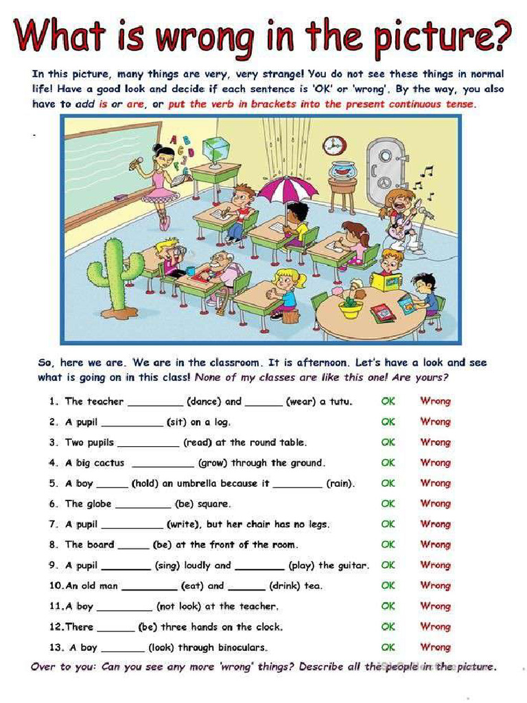 What Wrong With The Picture | PDF