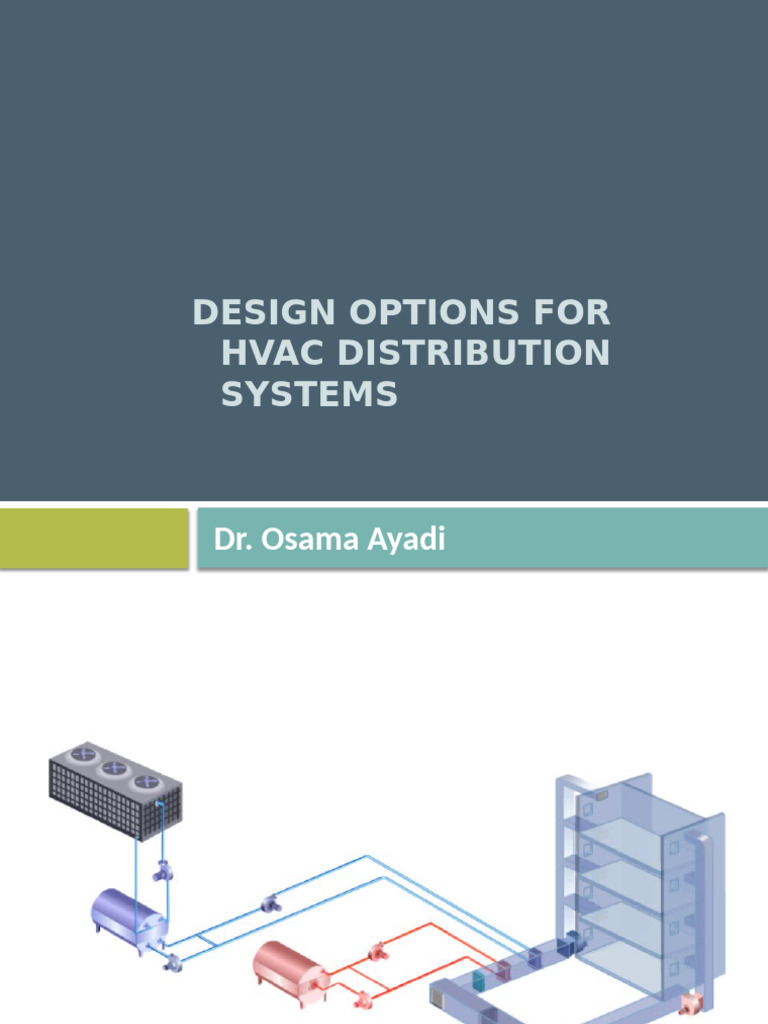 HVAC Distribution System Design Options | PDF | Air Conditioning ...