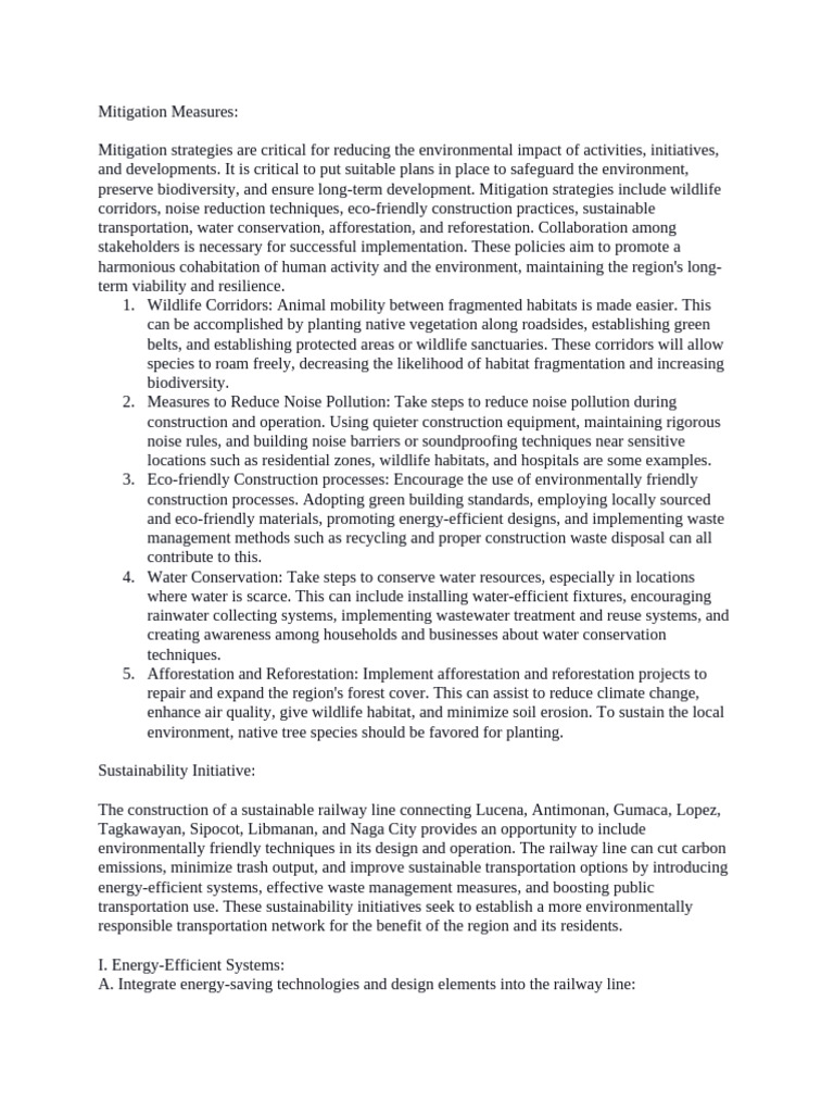 Decarbonika: Sustainable Mitigation Strategies | PDF | Waste Management ...