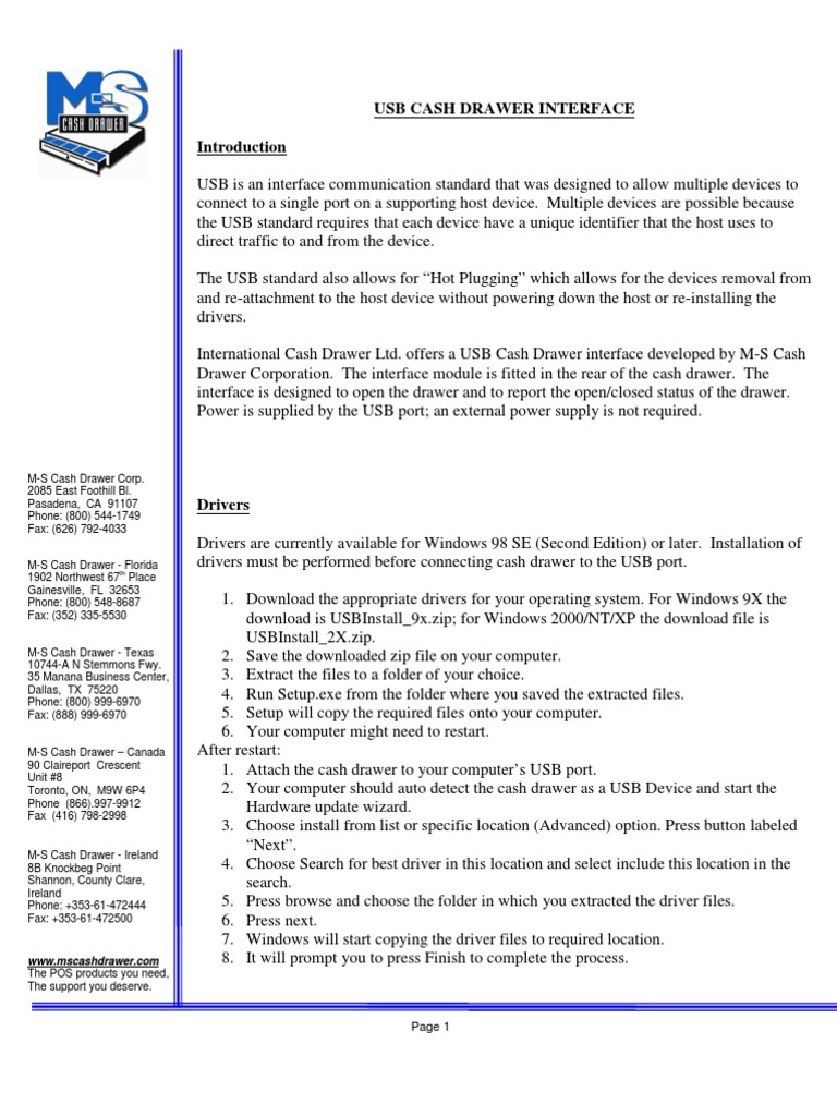 Download Bematech Port Devices Driver