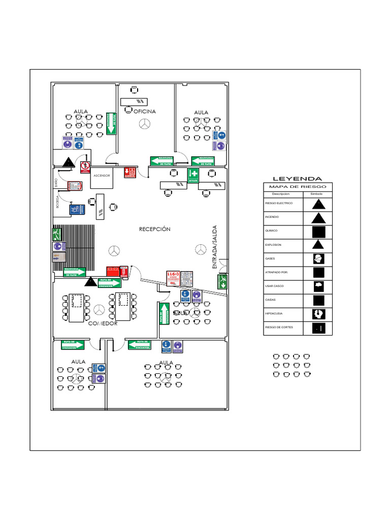 Mapa de Riesgo Escolar | PDF