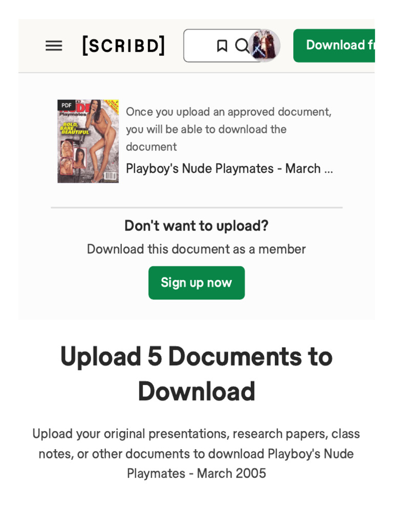 Upload A Document - Scribd | PDF
