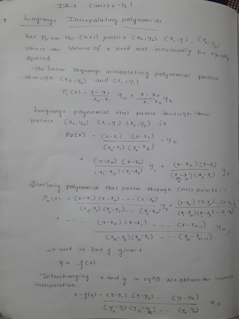 Ia 2 Unit 2 | PDF