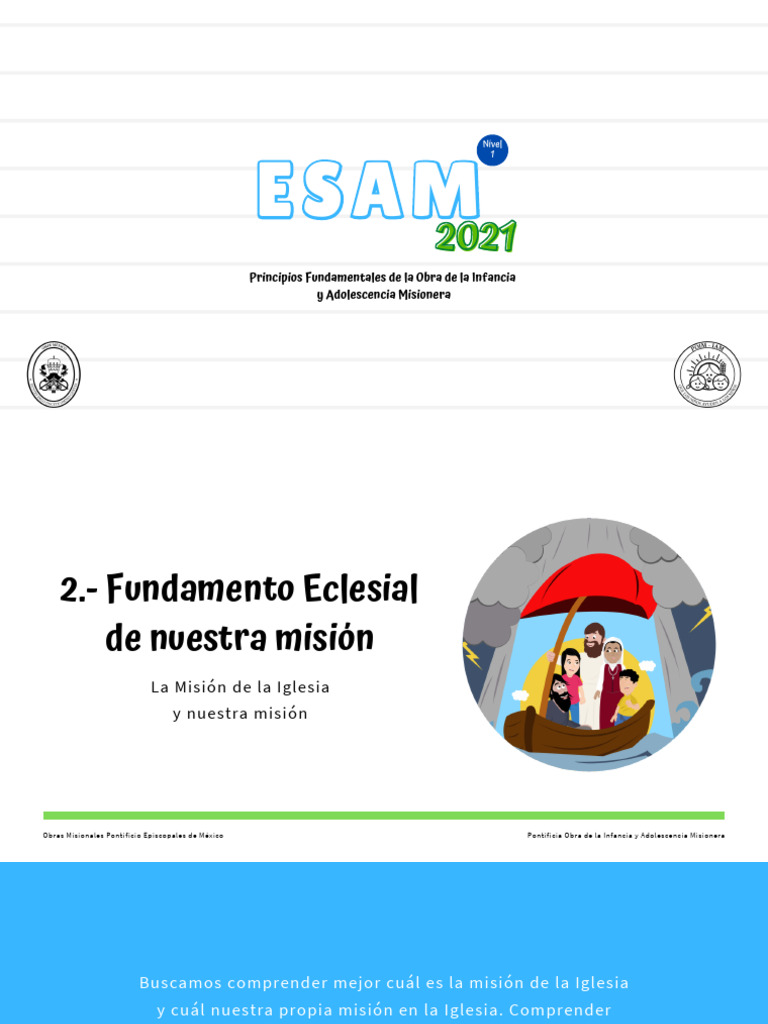 Misión de la Iglesia y su Evangelización | PDF | Misionero | Iglesia ...