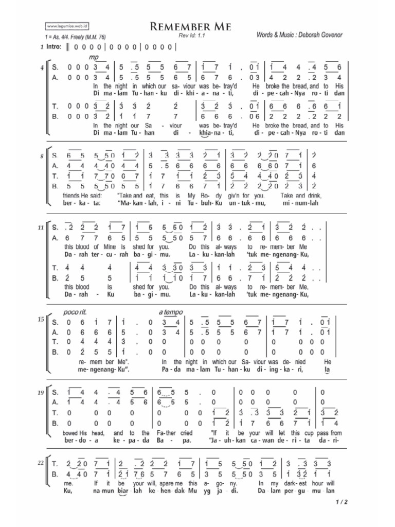 Remember Me Deborah Governor | PDF
