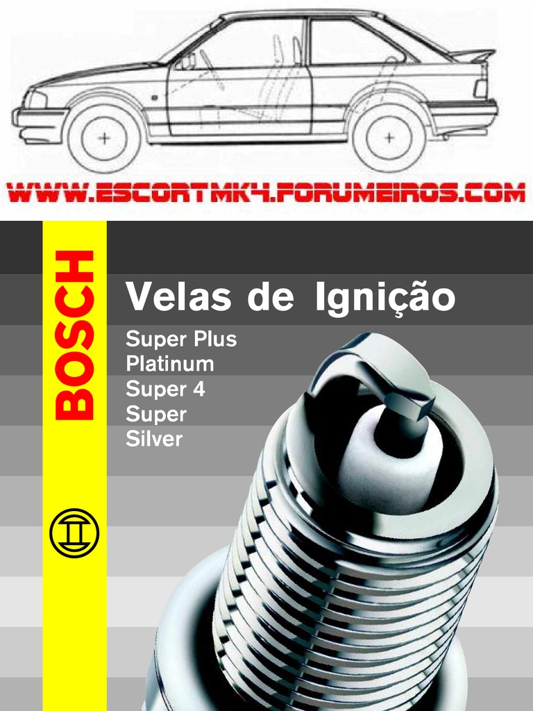 Tabela de Aplicação Velas Bosch | PDF | Motores | Motor de Combustão ...