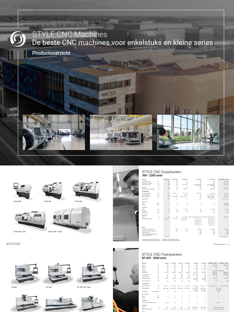 Product Brochure Style CNC | PDF