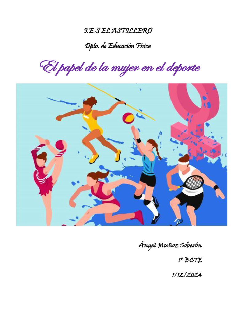 Igualdad de Género en el Deporte Femenino | PDF | Deportes ...