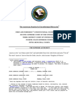 American Standard of Jurisdictional Hierarchy 1 1