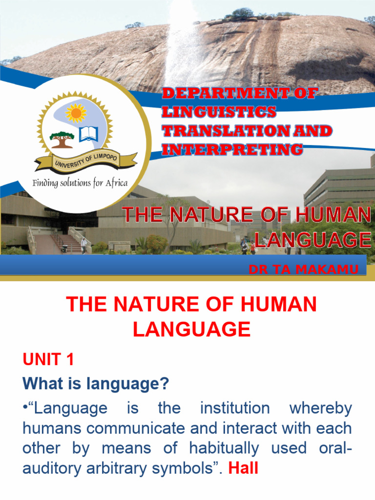 Understanding Human Language Basics | PDF | Linguistics | Semantics