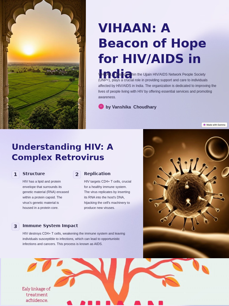 VIHAAN A Beacon of Hope For HIVAIDS in India | PDF | Hiv/Aids | Hiv