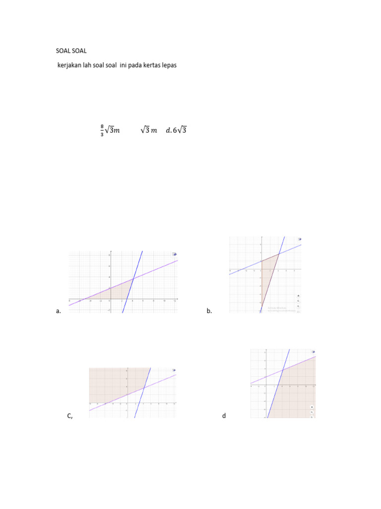 Soal Matematika dan Statistika Lengkap | PDF