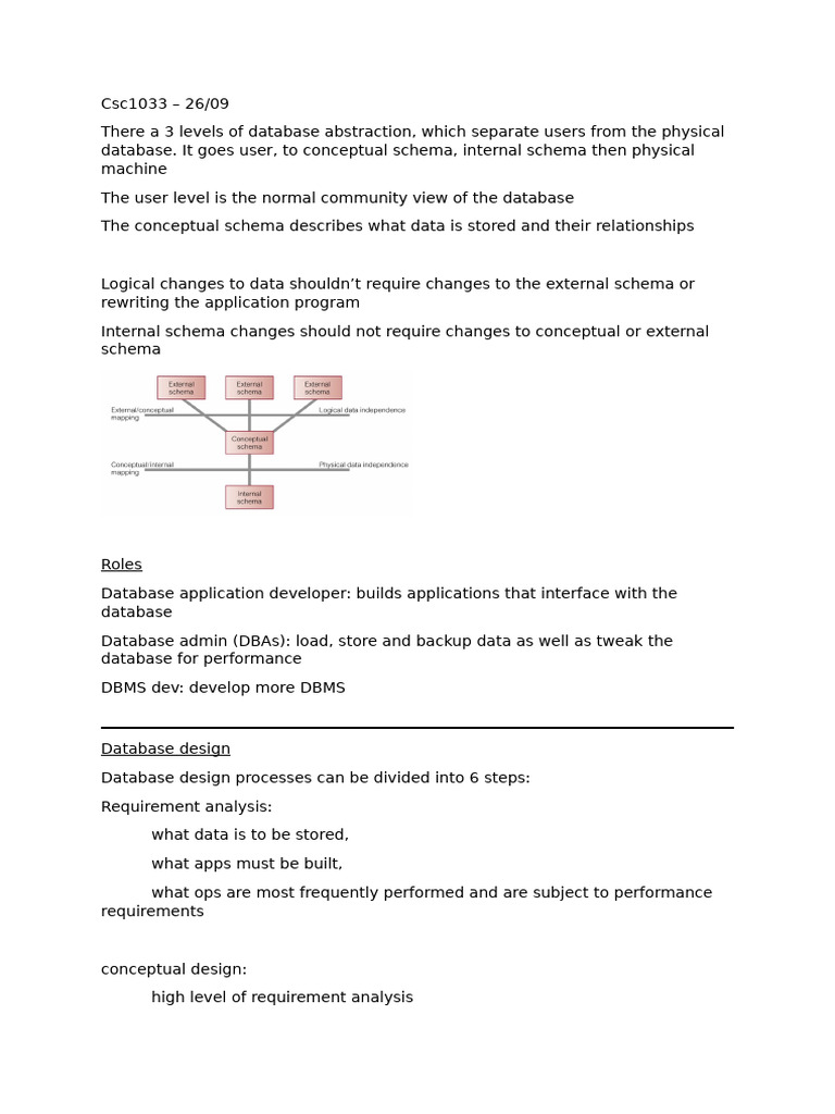Database Abstraction and Design Overview | PDF