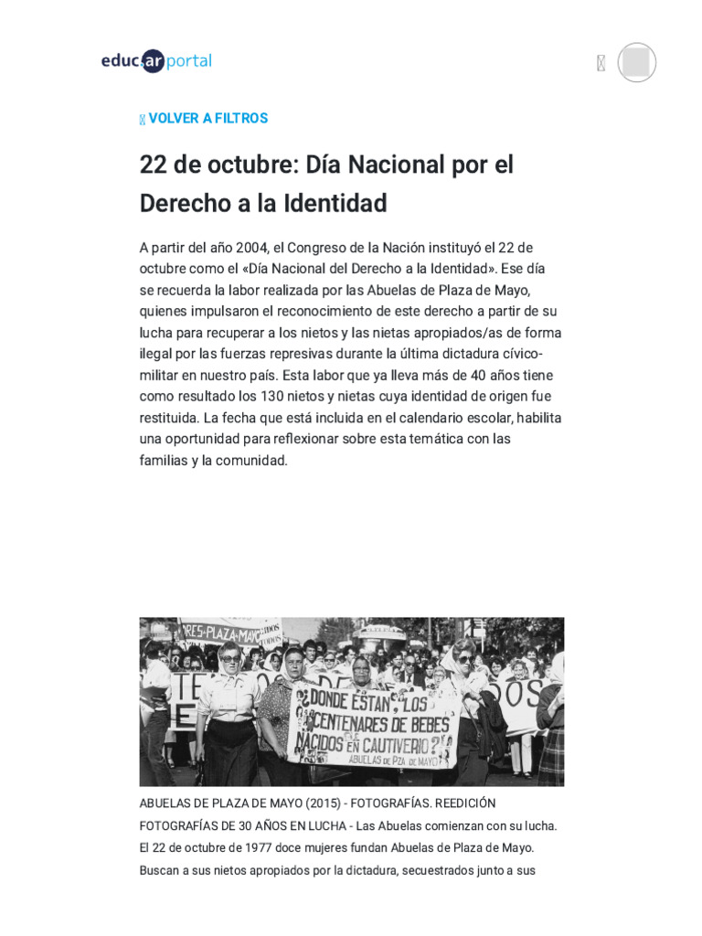 Derecho a la Identidad en Argentina | PDF | Derechos de los niños