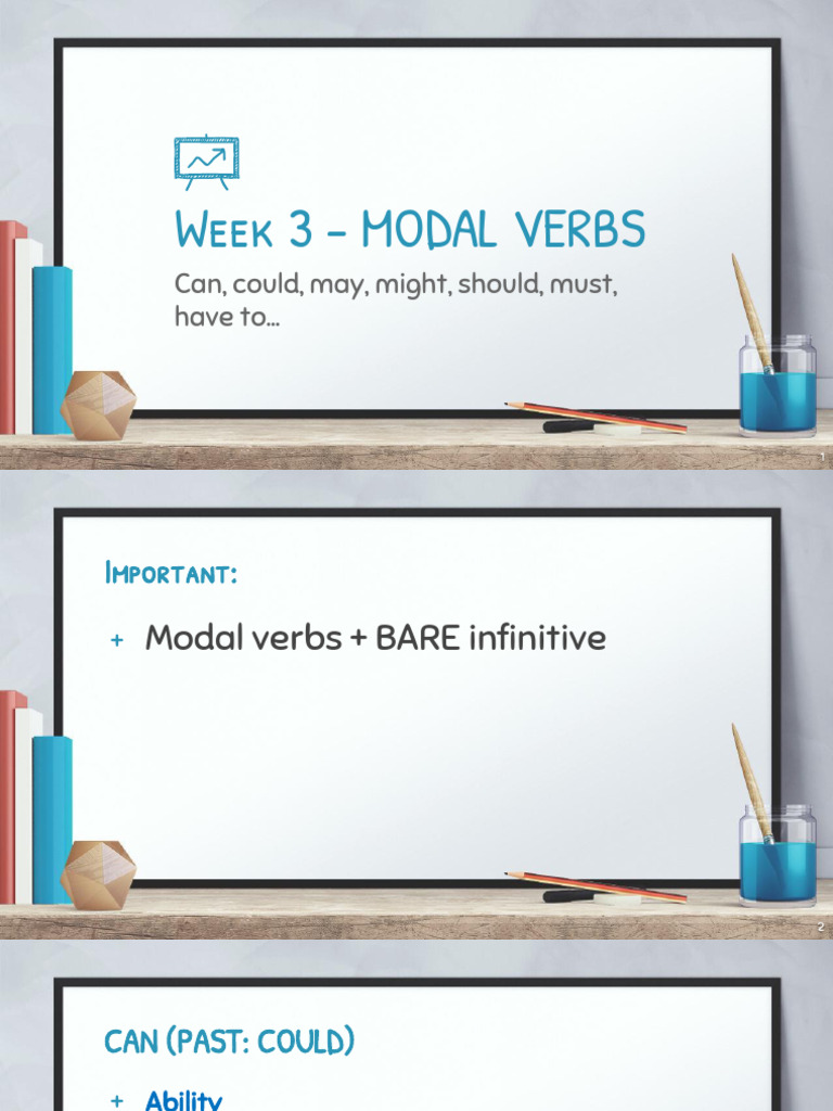 Week 3 modal verbs bai tap it pdf linguistics syntax