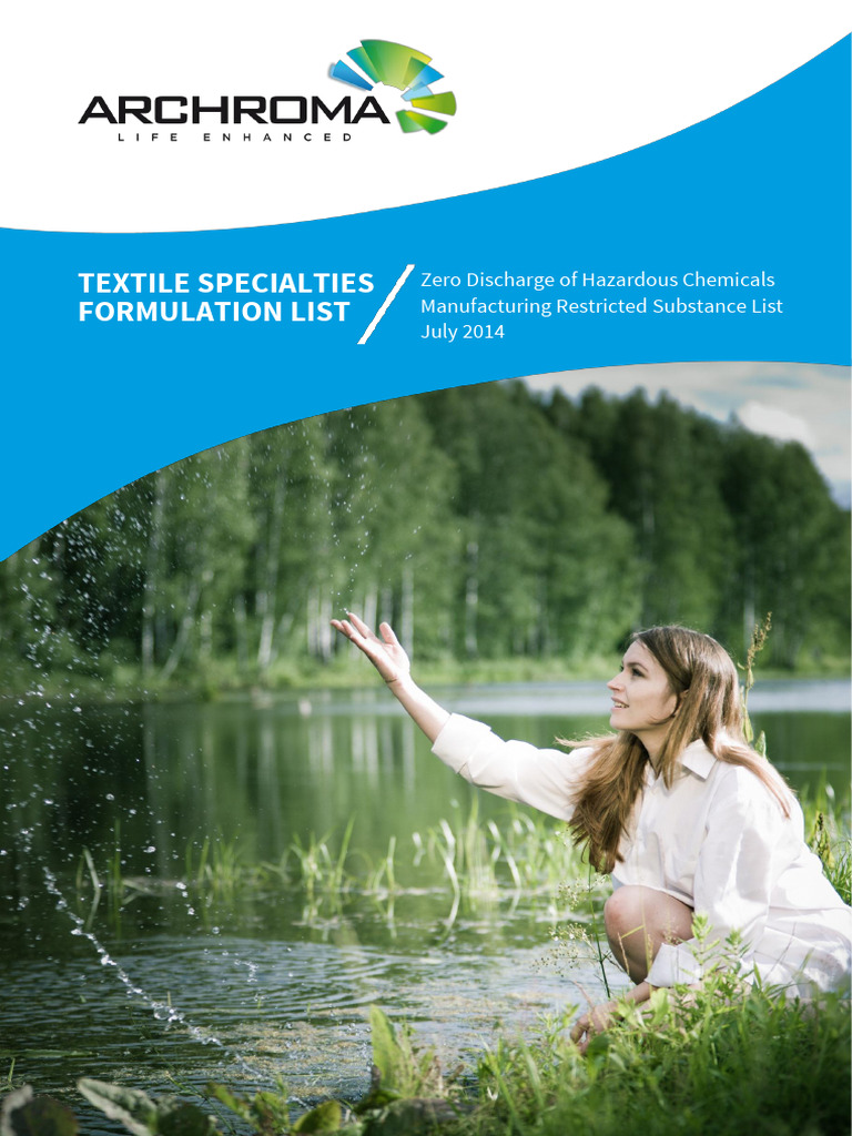 Archroma Porducts | PDF | Yellow | Chemical Substances