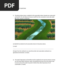 Agriculture Grade 9 Questions