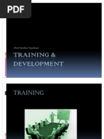 Training & Development-Sachin Vyavhare