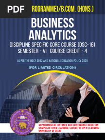 Business Analytics Unit 1-5