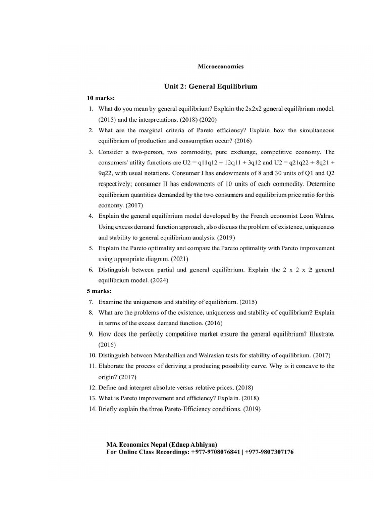 Micro II | PDF