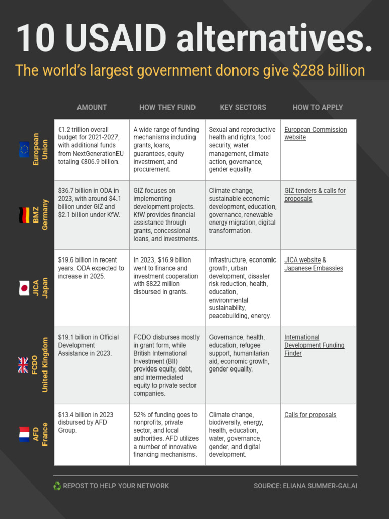 10 USAID Funding Alternatives | PDF | Official Development Assistance ...