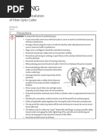 Figure 8 Method for Fiber Optic Installation | PDF