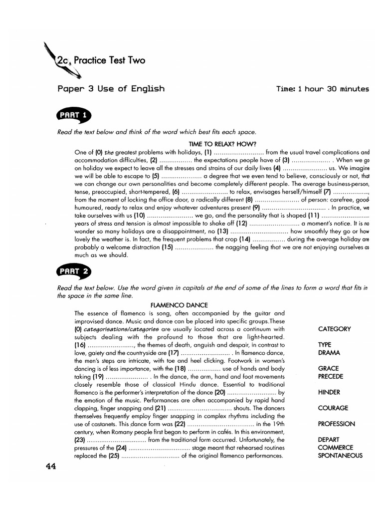 Practice Test 2 | PDF