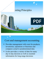 Costing Principles at MBA FINANCE