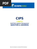 Cips Exam Timetable | PDF