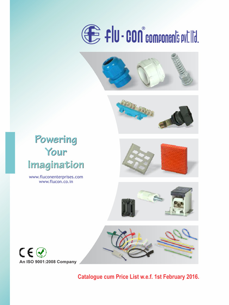 Flu-Con Components Price Catalogue 2016 | PDF | Pipe (Fluid Conveyance ...