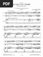 時の外で Yuko Uebayashi AU-DELA DU TEMPS 楽譜 1742294808?v=1