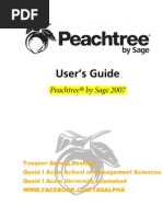 Peachtree Users Manual Complete