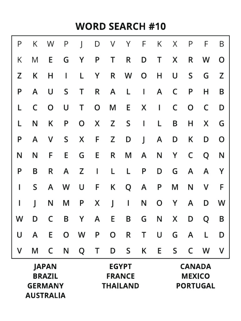 Word Search Grade1 Part2 Pdf